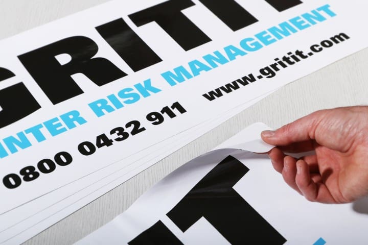 large business stickers
