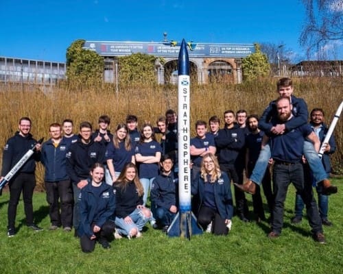 Strathosphere MK II rocket team