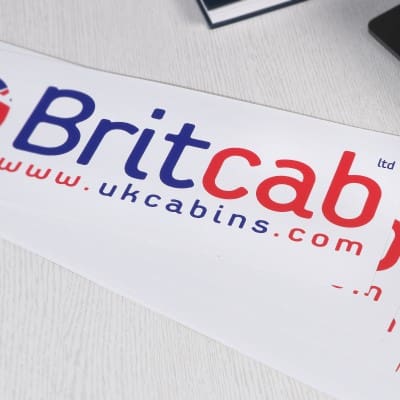UK cabin stickers